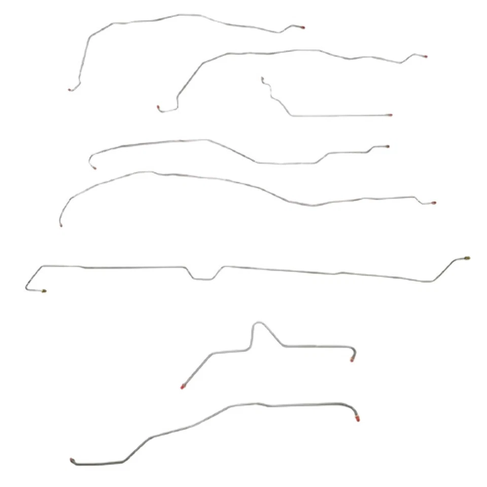 Kit completo de línea de freno para Chevrolet Trailblazer EXT 2002-2006 acero CBK0256OM Foto 1 de 2