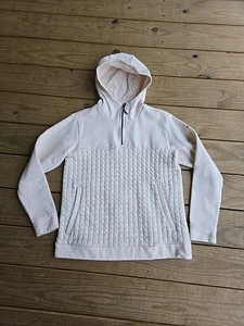 Columbia Damen Stepppullover Sweatshirt mit Kapuze Gr. L elfenbein - Bild 1 von 4