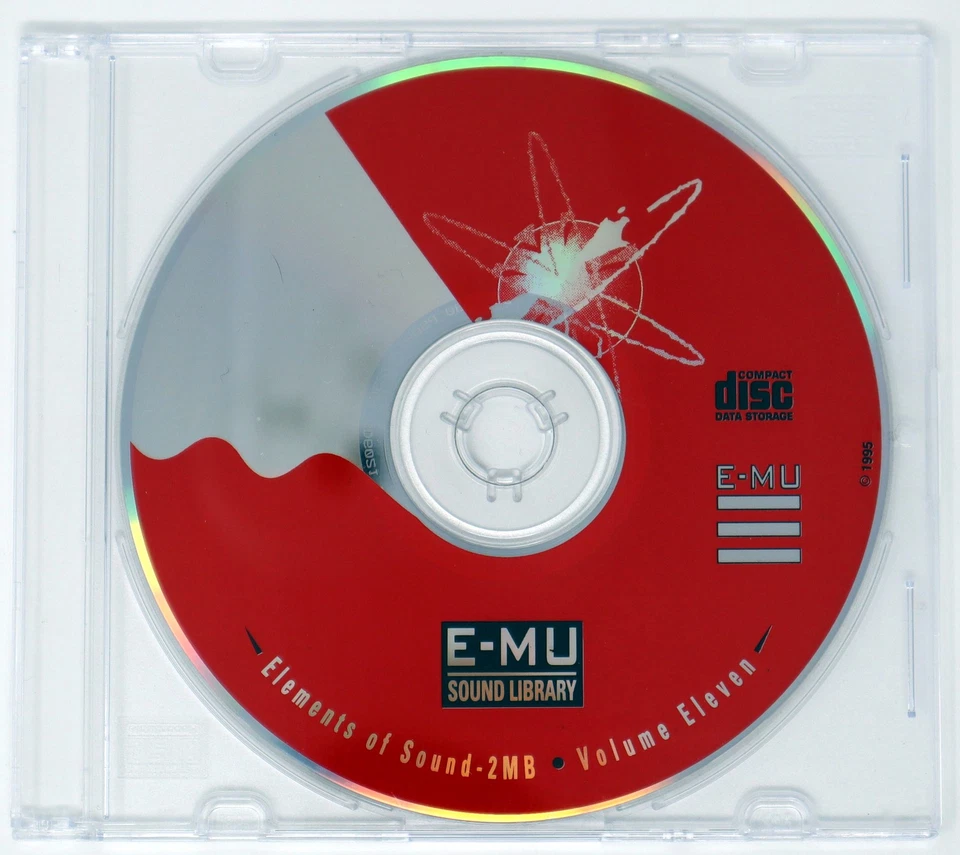 E-MU Systems Sound Library 11 Elements Of Sound Sample/Sound Library/Sampling CD - Image 1 of 1