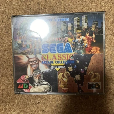 Sega Classic Arcade Collection CD Mega Drive Video Game Software Japan Import - Image 1 of 3