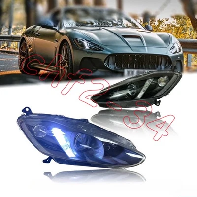 Proyector de lente de haz faros LED DRL actualización para Maserati GranTurismo GT GTS Foto 1 de 4