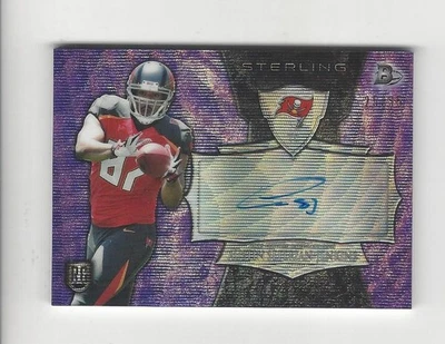 2014 Bowman Sterling Purple Wave Austin Seferian-Jenkins RC AUTOGRAPH Bucs /35 - Image 1 of 2