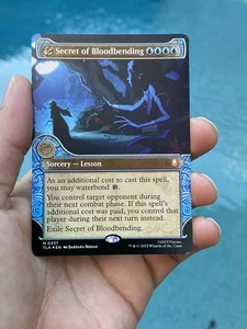 Secret of Bloodbending - SHOWCASE FOIL  - MtG Avatar: The Last Airbender - Picture 1 of 10
