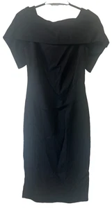 Osman Yousefzada, Black, Shift Dress, Women's UK 10 - Picture 1 of 10