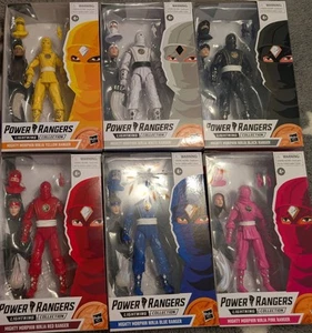 Power Rangers Lightning Collection Mighty Morphin Ninja Rangers Set Of 6 - Picture 1 of 1