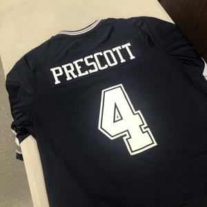 NFL PRO LINE Men's Medium Dak Prescott Dallas Cowboys Jersey NEW without Tags - Picture 1 of 8