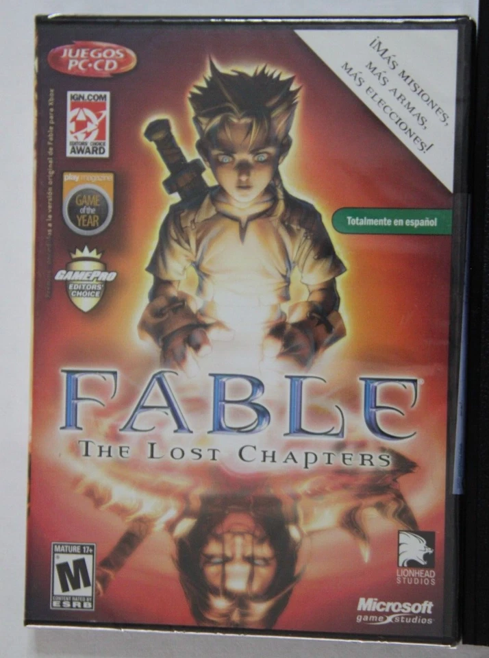 Fable The Lost Chapters  PC/CD Rom * Brand New * Box in Spanish - Image 1 of 2