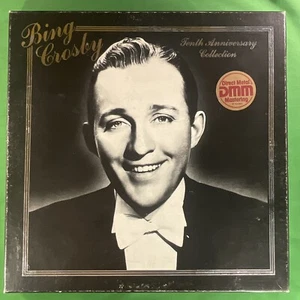 Bing Crosby, Tenth Anniversary Collection, 3-Record Box Set with notes. - Picture 1 of 12