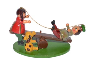 Vintage Nursery Rhyme Ornament Jack n Jill Hand Made in Taiwan - Picture 1 of 7