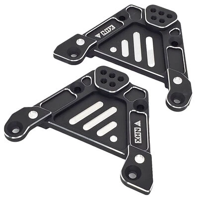 Torre de amortiguador trasero de aluminio NHX RC NUEVA (2) negra: axial SCX6 Foto 1 de 4