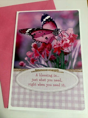 "Tarjeta de felicitación Thank You So Very Much A Blessing Is...Thanks 5""x7"" Hallmark" Foto 1 de 4