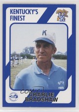 1989 Collegiate Collection Kentucky Wildcats Kentucky's Finest Charlie Bradshaw