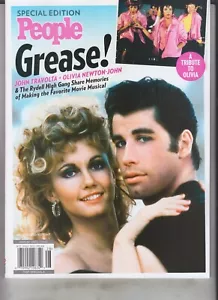 OLIVIA NEWTON JOHN JOHN TRAVOLTA GREASE PEOPLE MAGAZINE SPECIAL 2022 EDITION - Picture 1 of 2