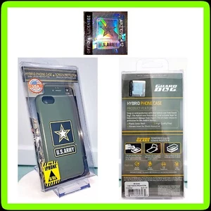🪖 Coque téléphone hybride iPhone 6/6S logo US ARMY Guard Dog + protection écran ✅ NEUVE - Photo 1 sur 7