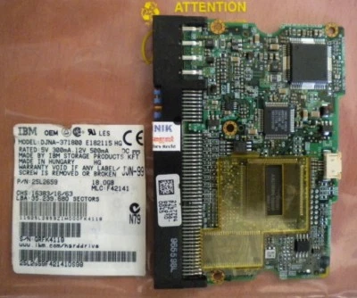 IBM DJNA-371800 E182115 HG IDE 18GB PCB Controller Elektronik Platine* fe151 - Bild 1 von 3