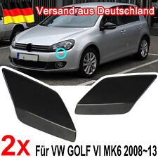 Produktbild - 2x SRA Stoßstange Kappen Für VW Golf VI MK6 08-13 Waschdüse Abdeckung，5K0955110C
