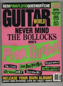 Guitar World Mag Punk Guitar The Clash Greenday January 1995 073120nonr - Bild 1 von 1