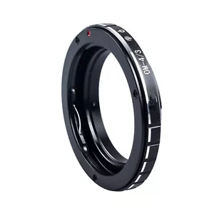 OM-4/3 Lens Adapter Ring For Olympus OM Lens to 4/3 Four Thirds Camera Mount - Foto 1 di 10