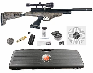Hatsan AT-P2 QE Tact PCP Air Pistol .22 Cal Timber w/Targets & Pellets and Scope - Picture 1 of 10