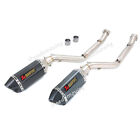 For Suzuki Drz400 E S Sm 2000-2023 Slip On Exhaust Mid Link Pipe 51Mm Mufflers