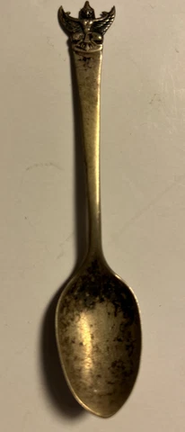 STERLING SILVER SOUVENIR COLLECTIBLE SPOON NEPTUNE 925 STERLING Cover