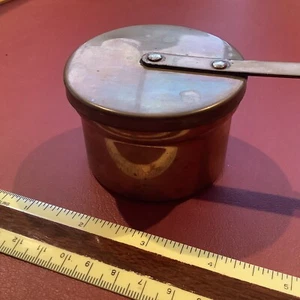 Vintage Brass Sterno Holder Chafing Dish Candle Burner - Picture 1 of 3
