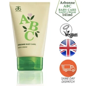 ARBONNE ABC CREMA PANNOLINO BAMBINO SENZA GLUTINE VEGAN 141ML CONSEGNA GRATUITA UK - Foto 1 di 1