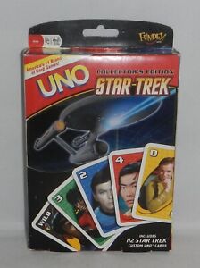 Star Trek Uno Collector's Edition in Tin Card Game By Fundex 2008 - NEW