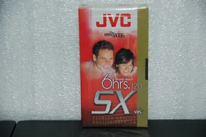 Nastro VHS vuoto JVC alte prestazioni 6 ore nuovo sigillato - Foto 1 di 5