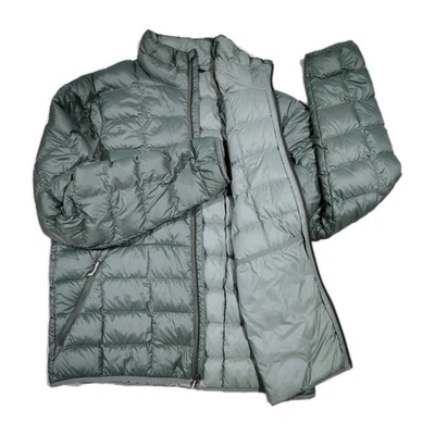 REI Co Op Jacket 650 Down 2.0  Size Large Mens Green Full Zip  - Image 1 of 4