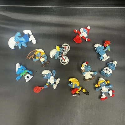 11 Винтажный лот Smurfette Papa Smurf Schleich Peyo & McDonalds Happy Meal - Изображение 1 из 4