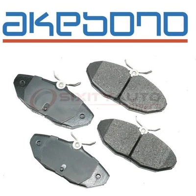 Akebono EURO Rear Disc Brake Pad Set for 2004-2005 Jaguar Vanden Plas - on Foto 1 de 4