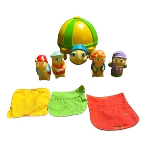 Vintage Glo Worms Glow Friends 80er Hasbro Playskool mit 4 Freunden - Bild 1 von 18
