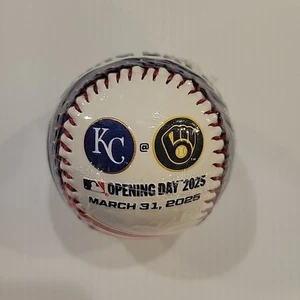 Milwaukee Brewers Día Inaugural Béisbol 31/03/2025 Kansas City Royals Rawlings - Imagen 1 de 5