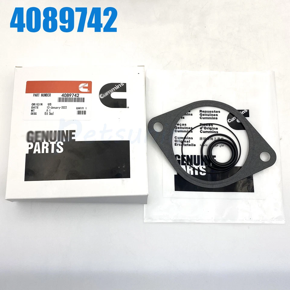 Cummins 4089742 Vacuum Pump Power Steering Seal Kit for 5.9 5.9l Dodge OEM