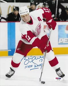 Brett Hull Signed 8x10 Photo Autographed PSA/DNA COA Detroit Red Wings HOF - Picture 1 of 2