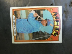 TOPPS 1972 BASEBALL CARD #245 TOMMY AGEE METS - Picture 1 of 2