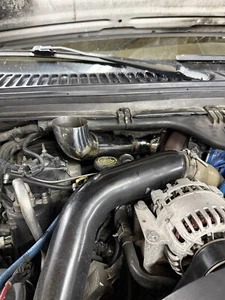 2003-2007 F250-F350 Powerstroke  6.0 Hood Stack Exhaust - Picture 1 of 6