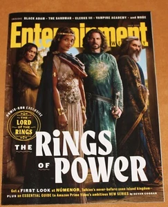 SDCC 2022 ENTERTAINMENT WEEKLY THE LORDS OF THE RING THE RINGS OF POWER MAGAZINE - Picture 1 of 1