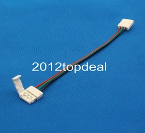10pcs 3PIN LED Strip connectors 10mm PCB connection for ws2811 ws2812b led strip - Picture 1 of 1