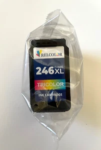 RELCOLOR 246XL TRICOLOR Ink - 1 Cartridge For Cannon Pixma - Sealed - Picture 1 of 4