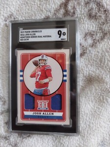 2019 Josh Allen Chronicles Hometown Heroes Dual Patch