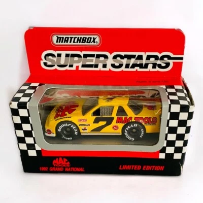 Matchbox Super Stars 1992 Grand National #7 Harry Gant Mac Tools Racing 1:64 Foto 1 de 3