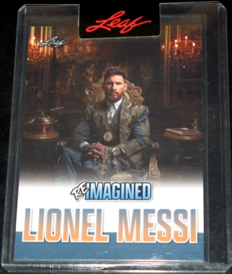 Hoja 2023 Lionel Messi Reimaginada #/597 RIB-28 ¡Sellada Como Nueva! Foto 1 de 3