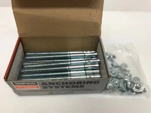 Simpson Strong-Tie WA50700 Wedge Anchor  All 1/2" x 7" Case Of 25 - Picture 1 of 4