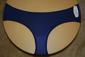 Victoria's Secret Soft Navy Blue Hiphugger It Looks Slightly Shiny Size M - Picture 1 of 2