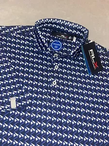 RLX Men's Medium Performance Golf Polo Shirt NWT Ralph Lauren Fast Shipping! - Picture 1 of 3