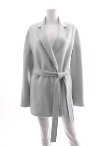 Abrigo De Cachemira Doble Cara Con Cinturón Joseph Cenda / Azul / PVP: £885.00 - Imagen 1 de 8