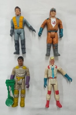 Kenner Real Ghostbusters Fright 1987 características conjunto de 4 figuras funcionando sin daños Foto 1 de 2