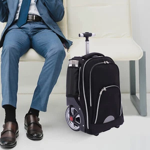 Rucksack Tasche Rolled Cabin Laptop Computer Koffer Trolley  Handgepäckkoffer - Bild 1 von 17